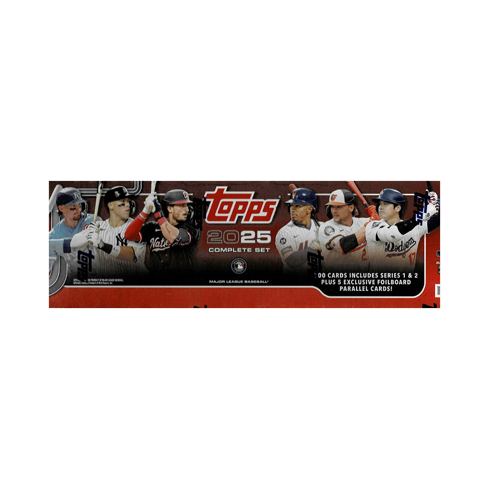 MLB 2025 Topps Baseball Complete Set Hobby Box 8/7入荷！ ｜カード