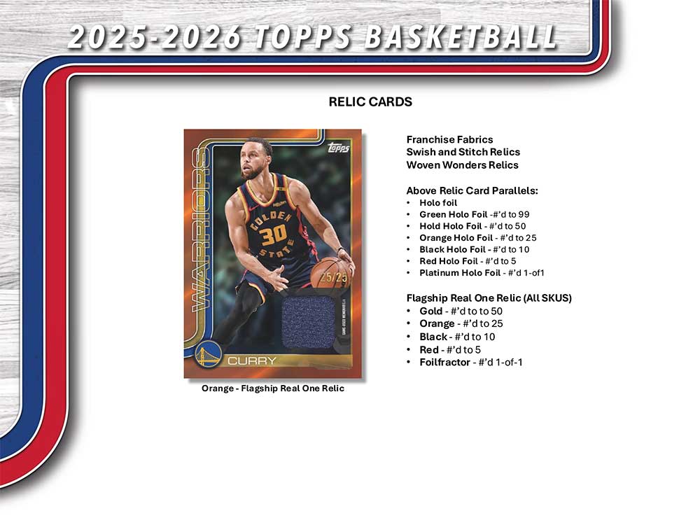 NBA 2025-26 Topps Flagship Basketball Mega Box 11/7入荷 ｜カード