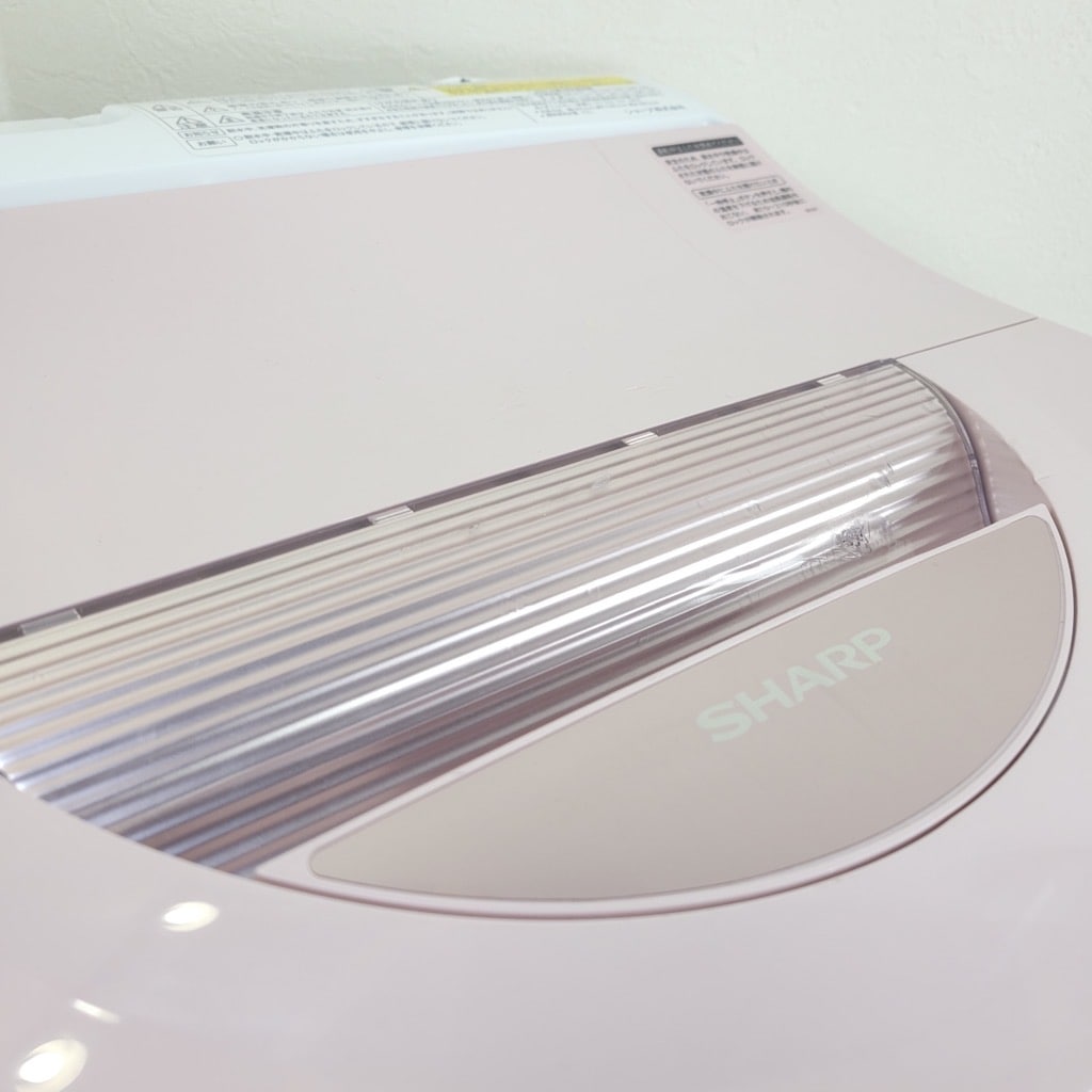 中古 洗濯5.5kg 乾燥3.5kg 全自動洗濯乾燥機 シャープ ES-TX5A-P 2017