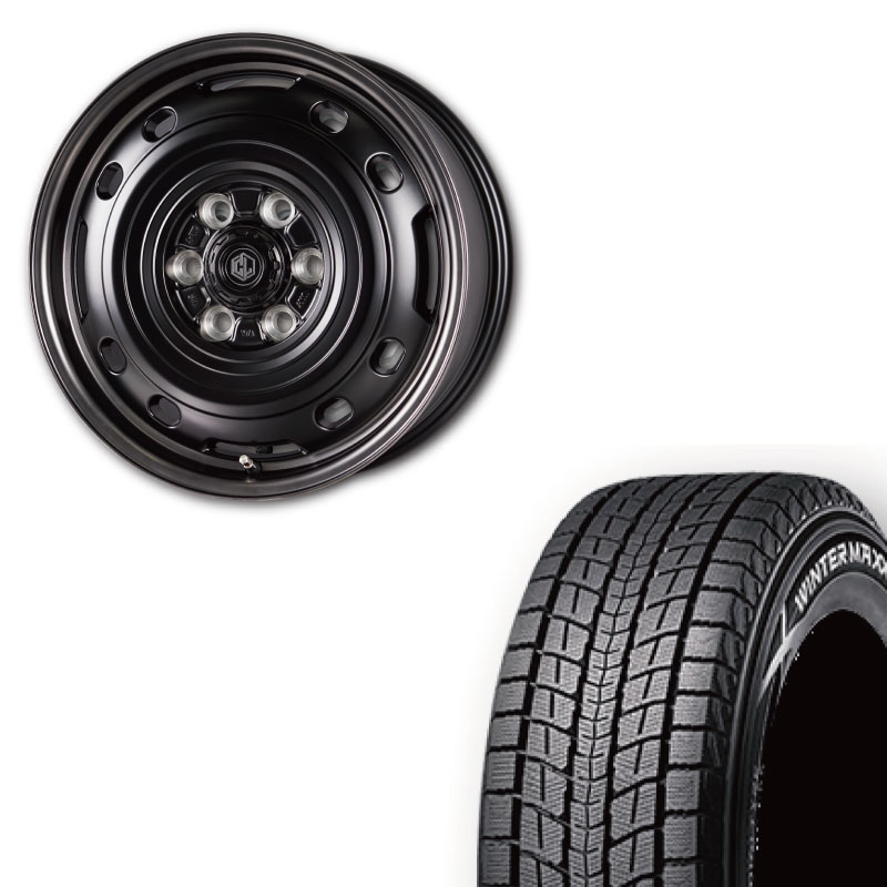DUNLOP スタッドレスタイヤ　285/60R18 ホイル付き！ DUNLOP スタッドレスタイヤ285/60R18 ホイル付き！