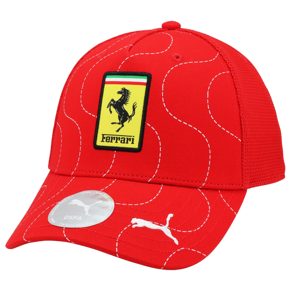 2025 PUMA スクーデリア フェラーリ SF モンツァ トラッカー キャップ