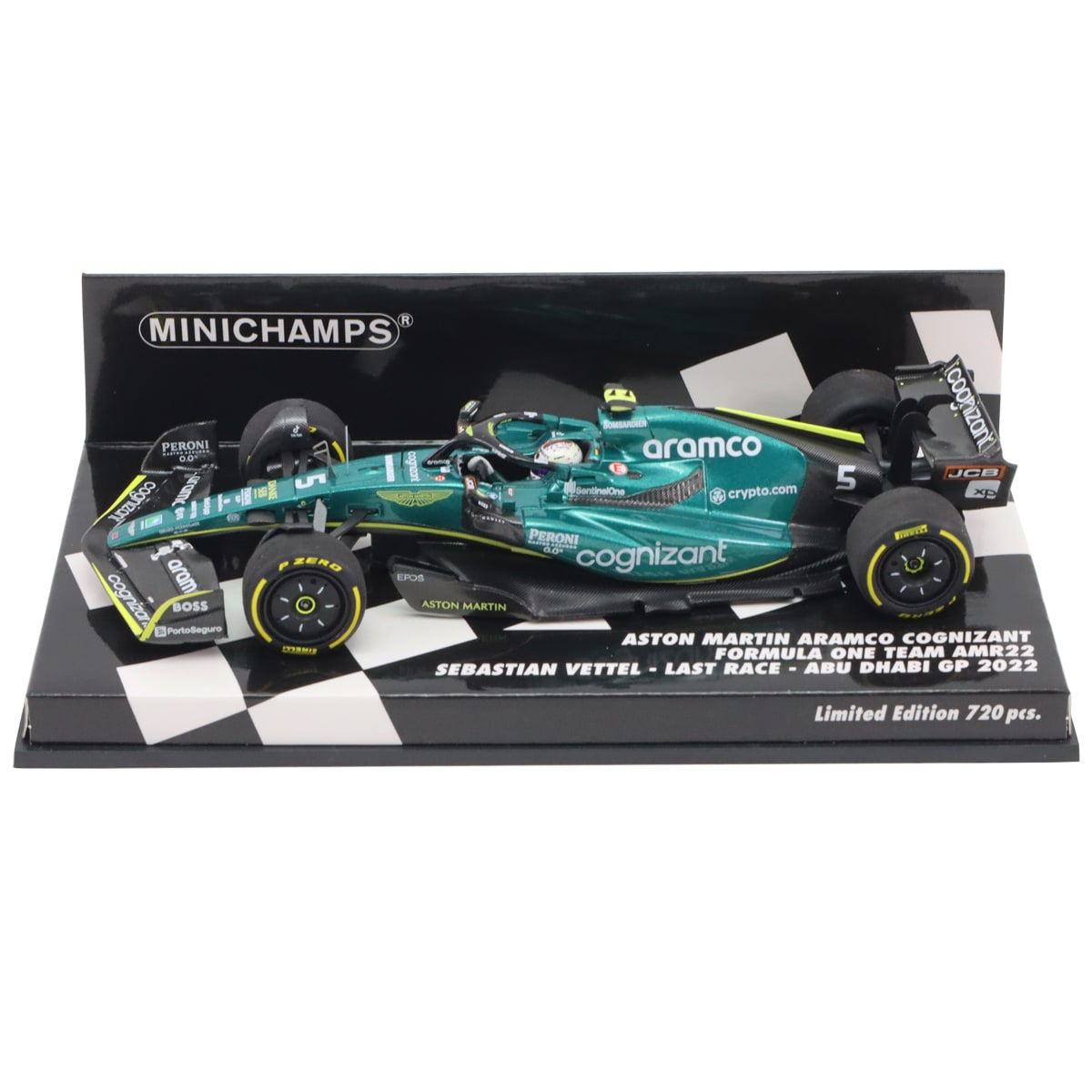 ミニチャンプス 1/43 アストンマーティン アラムコ コグニザント F1