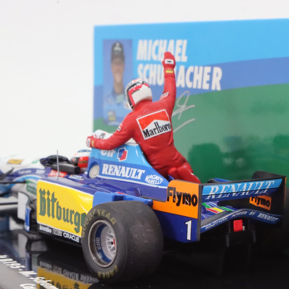 ミニチャンプス 1/43 ベネトン ルノー B195 ミハエル シューマッハ