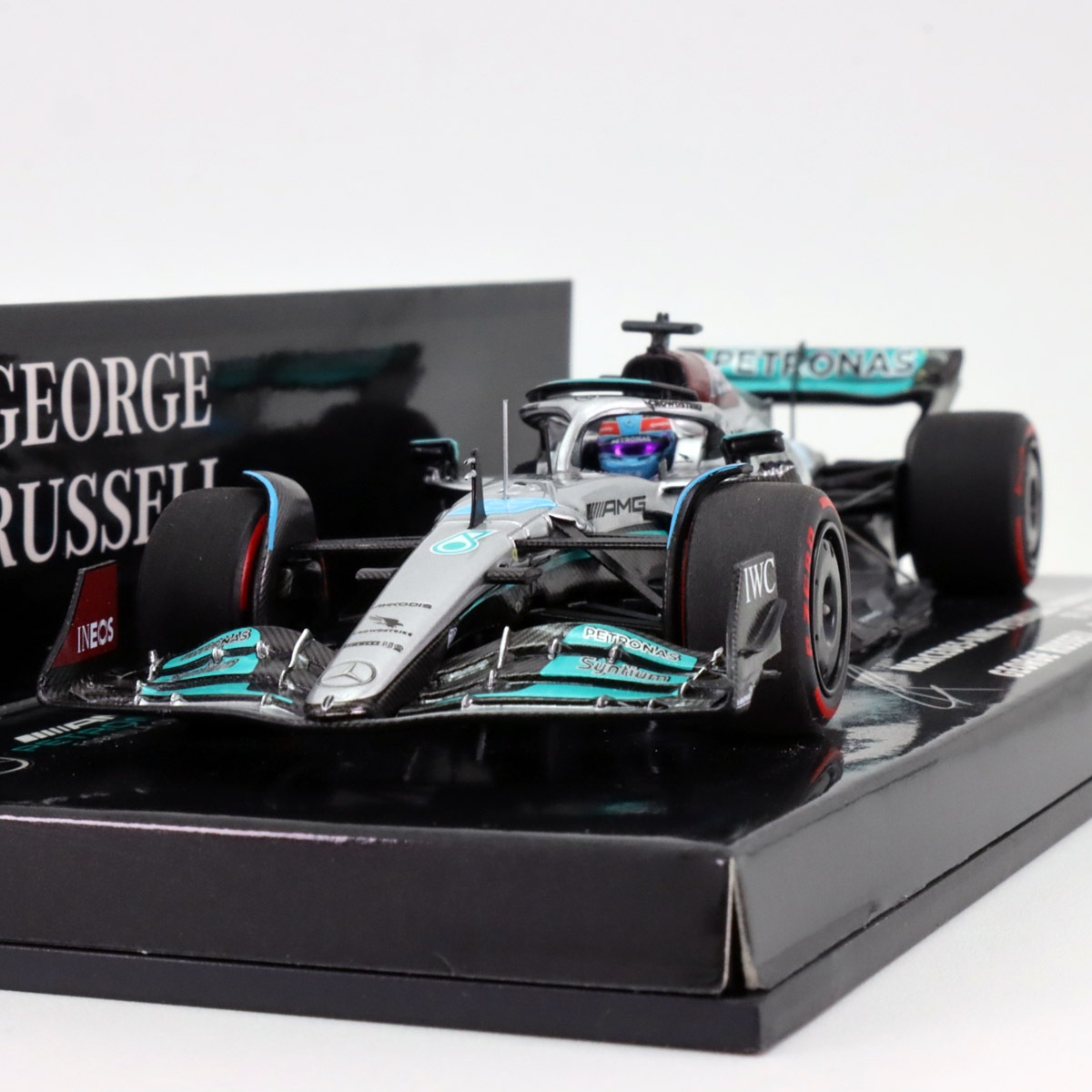 ミニチャンプス 1/43 2022年 メルセデス AMG W13 ジョージ ラッセル