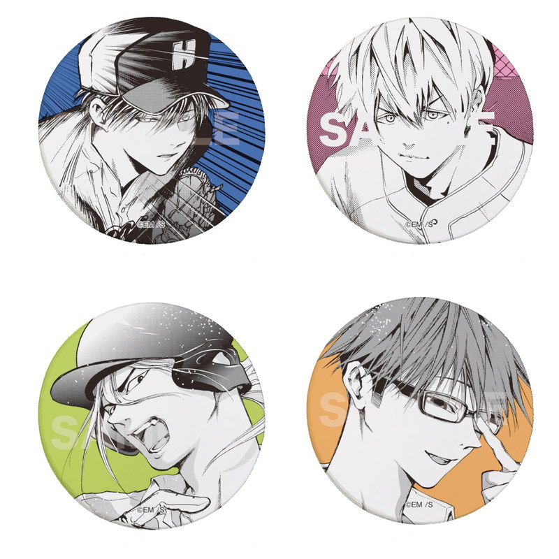 忘却バッテリー』レザーバッジ 第1弾 全8種 コンプリートBOXセット