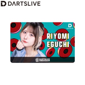 DARTSLIVE PLAYER GOODS第六弾 林桃加選手 (ダーツ カード