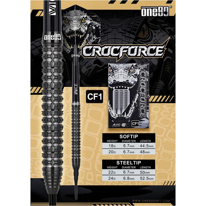 LFE x H&O ST2 grip イベント限定　ブラック　バレルセット One80(ワンエイティ) Crocforce(クロックフォース) CF3 2BA 20g