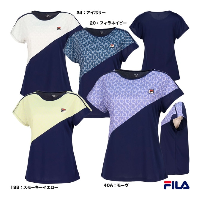フィラ FILA テニスウェア レディス ゲームシャツ VL2928 | メーカー