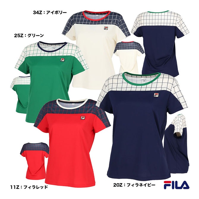 フィラ FILA テニスウェア レディス ゲームシャツ EL0033 | メーカー
