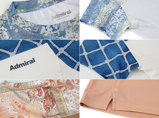アドミラル Admiral テニスウェア レディス スリットヘムグラフィック