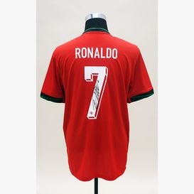 ベッカム直筆サイン入りマンチェスターU00/02ホームユニフォーム