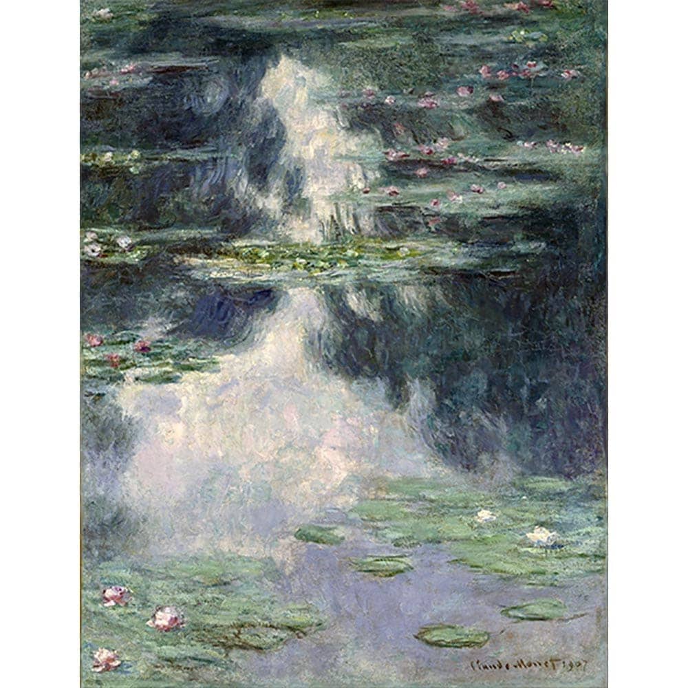 池と睡蓮 【10号】 クロード・モネ 【 額縁が選べる 額入り 複製画