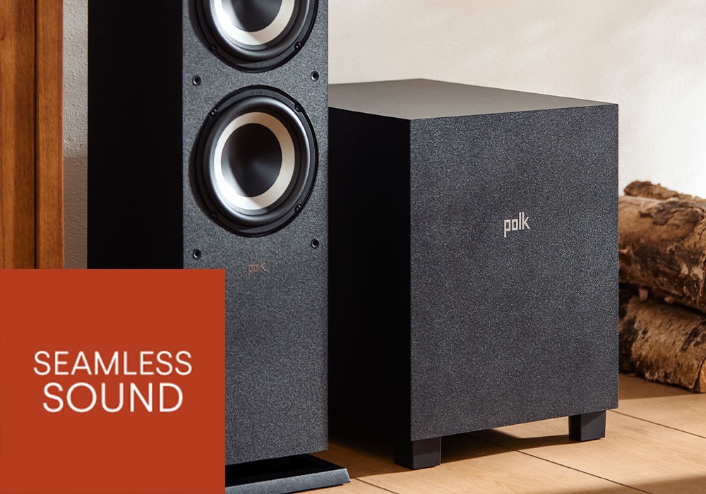 Polk Audio - MXT10/マットブラック（1台）サブウーファー《e》【在庫