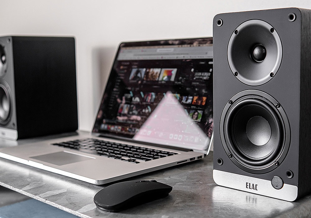 ELAC - Debut ConneX DCB41/ウォールナット（ペア）DAC内蔵アクティブ