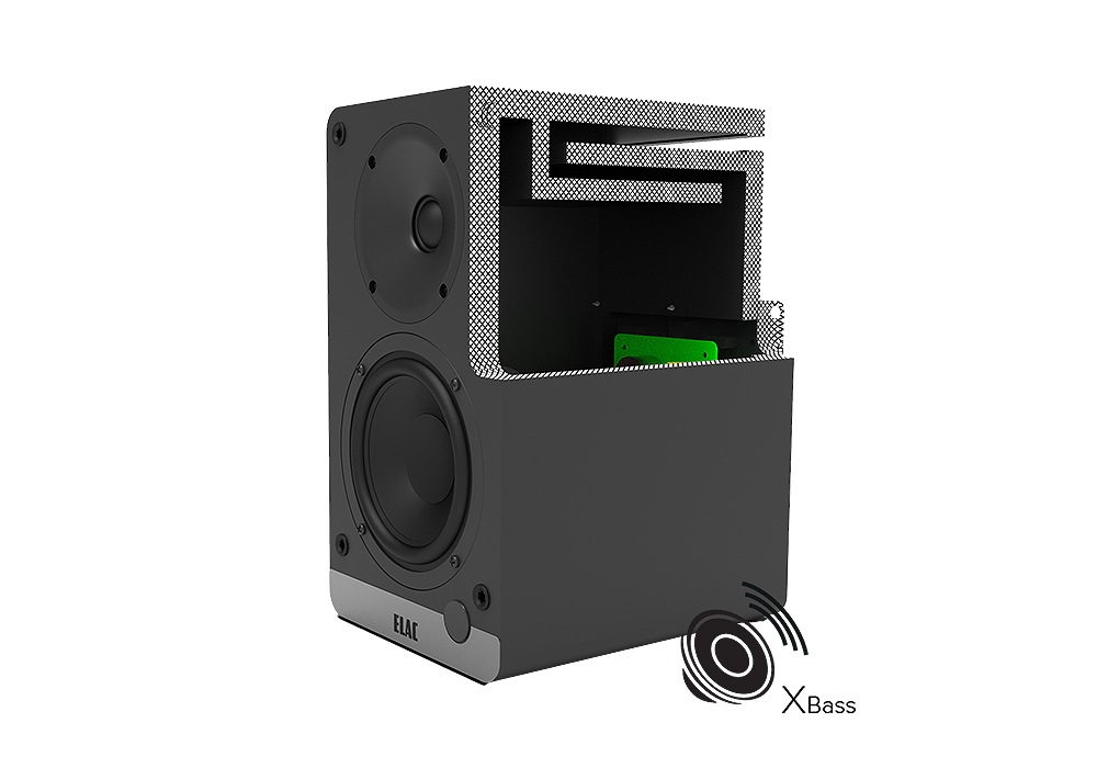 ELAC - Debut ConneX DCB41/ウォールナット（ペア）DAC内蔵アクティブ