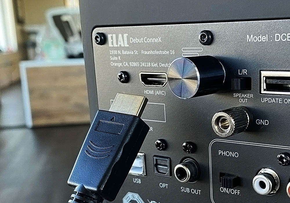 ELAC - Debut ConneX DCB41/ウォールナット（ペア）DAC内蔵アクティブ