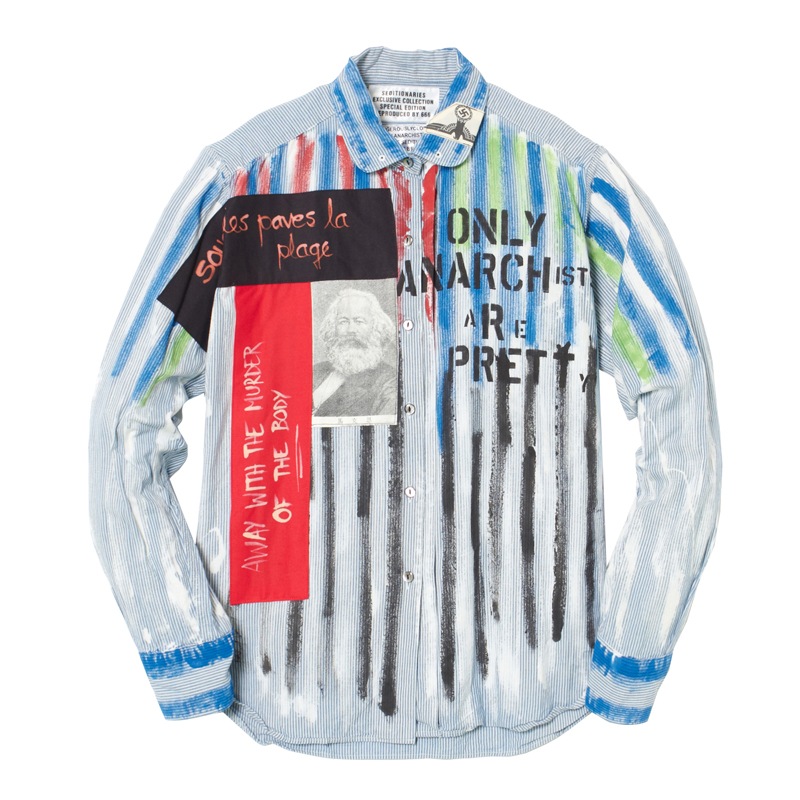 アナーキーシャツ(セディショナリーズ)｜『666』パンクロック