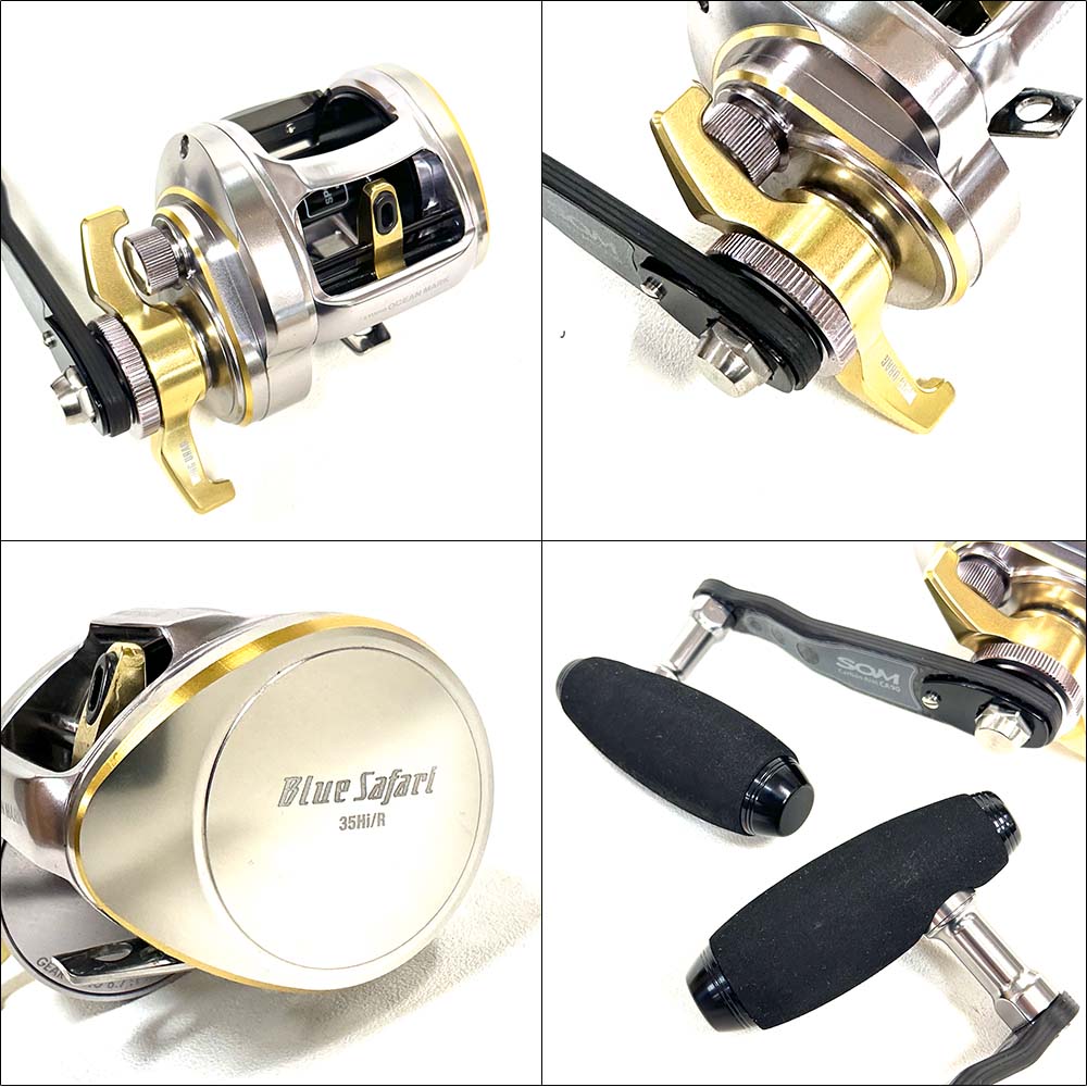 オーシャンマーク ブルーサファリ35Hi-D/G(24)中深海SP | リール