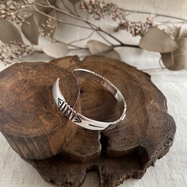 サンバーストバングル | バングル,シルバーバングル | インディアン