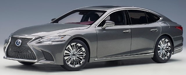 新品 78867 オートアート 1/18 レクサス LS500h （メタリック・グレー