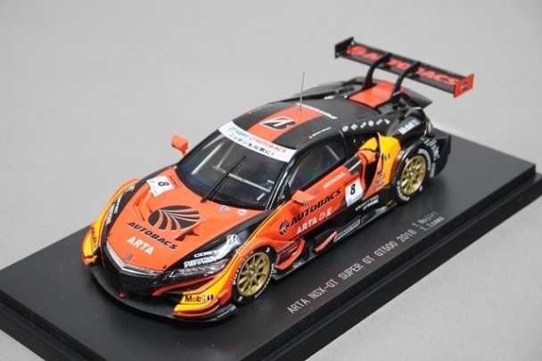 1/43 エブロ 45629 ARTA NSX-GT スーパーGT500 2018 #8 野尻智紀/伊沢