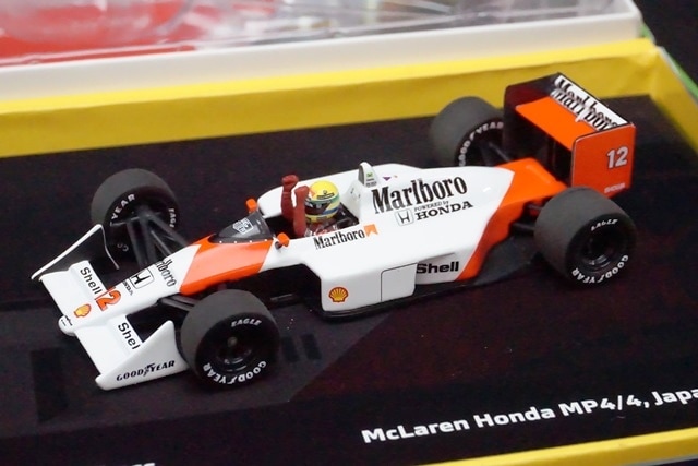 1/43 ミニチャンプス 543884392 マクラーレンホンダ MP4/4 日本GP A