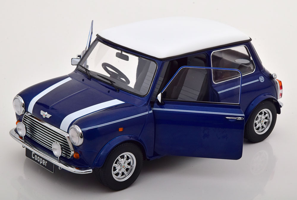新品 KKDC120053R KK scale 1/12 ミニ クーパー 1990 bluemetallic