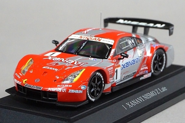 1/43 エブロ 43668 XANAVI NISMO ザナヴィ ニスモ Z 後期 シルバー