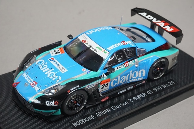 1/43 エブロ 43916 日産 ウッドワン アドバン クラリオン Z スーパー