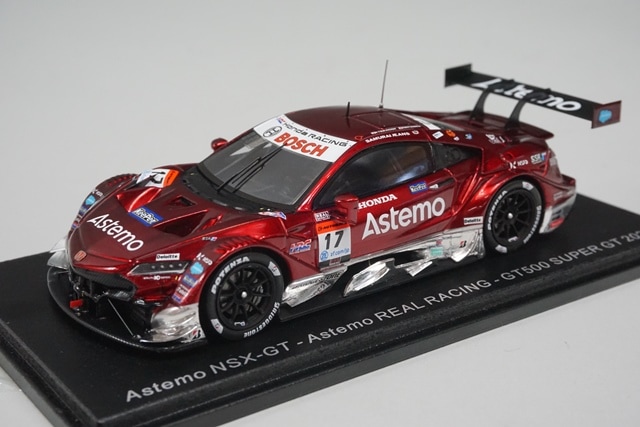 1/43 スパーク SGT056 ホンダ Astemo NSX-GT リアルレーシング GT500