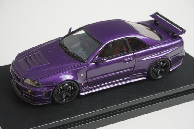 1/43 HPI 8399 ミラージュ 日産 ニスモ R34 GT-R Z-tune ミッドナイト