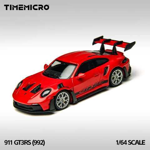 新品 TM644644 Time Micro TM 1/64 ポルシェ 992 GT3 RS Red, Boost