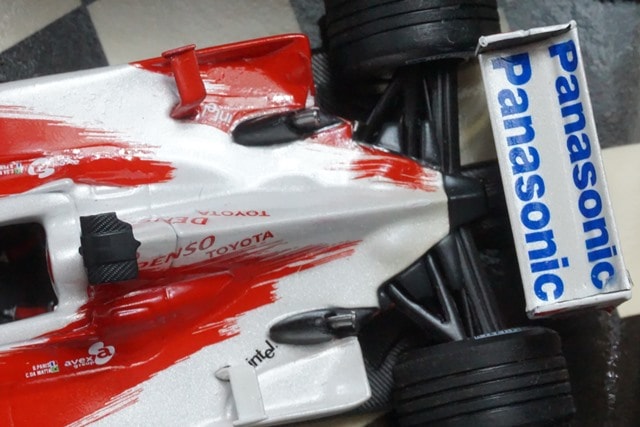 1/43 ミニチャンプス 400040186 パナソニック トヨタ レーシング F1