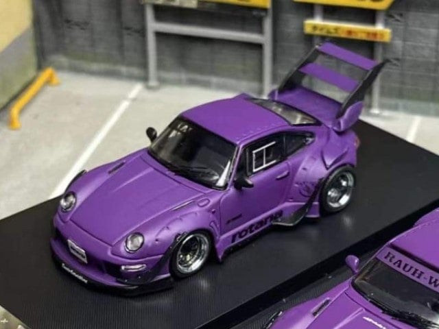 予約 Street Weapon SW 1/64 ポルシェ Porsche RWB 993 ROTANA Purple