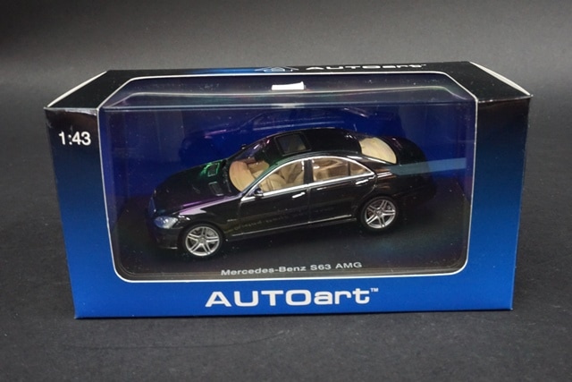 1/43 オートアート 76242 メルセデスベンツ S63 AMG ブラック, Boost