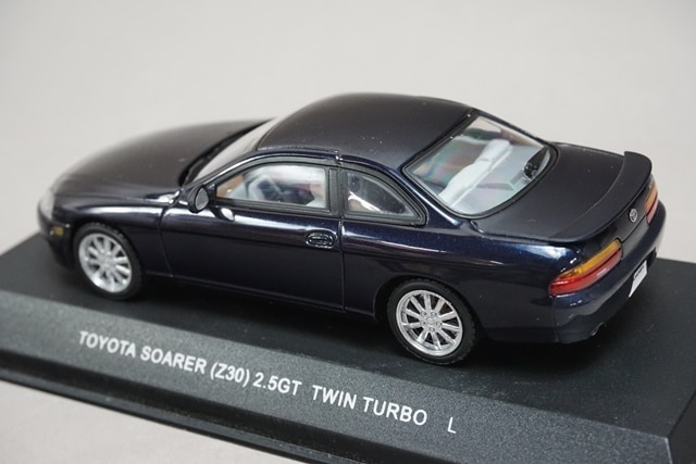 1/43 京商 03351BL トヨタ ソアラ (Z30) 2.5GT ツインターボ L, Boost