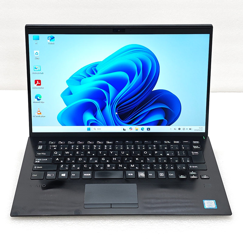 中古パソコン VAIO VJPK11C11N Windows11 Pro Core i7 8565U メモリ