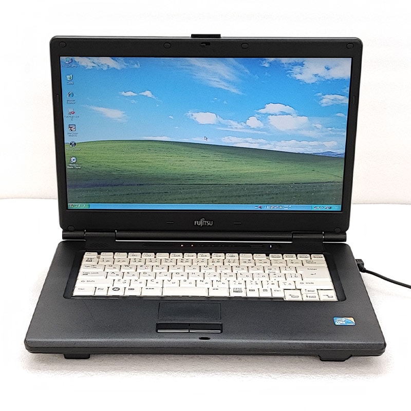 中古ノートパソコン 富士通 FMV-A8280 WindowsXP Core2Duo P8700