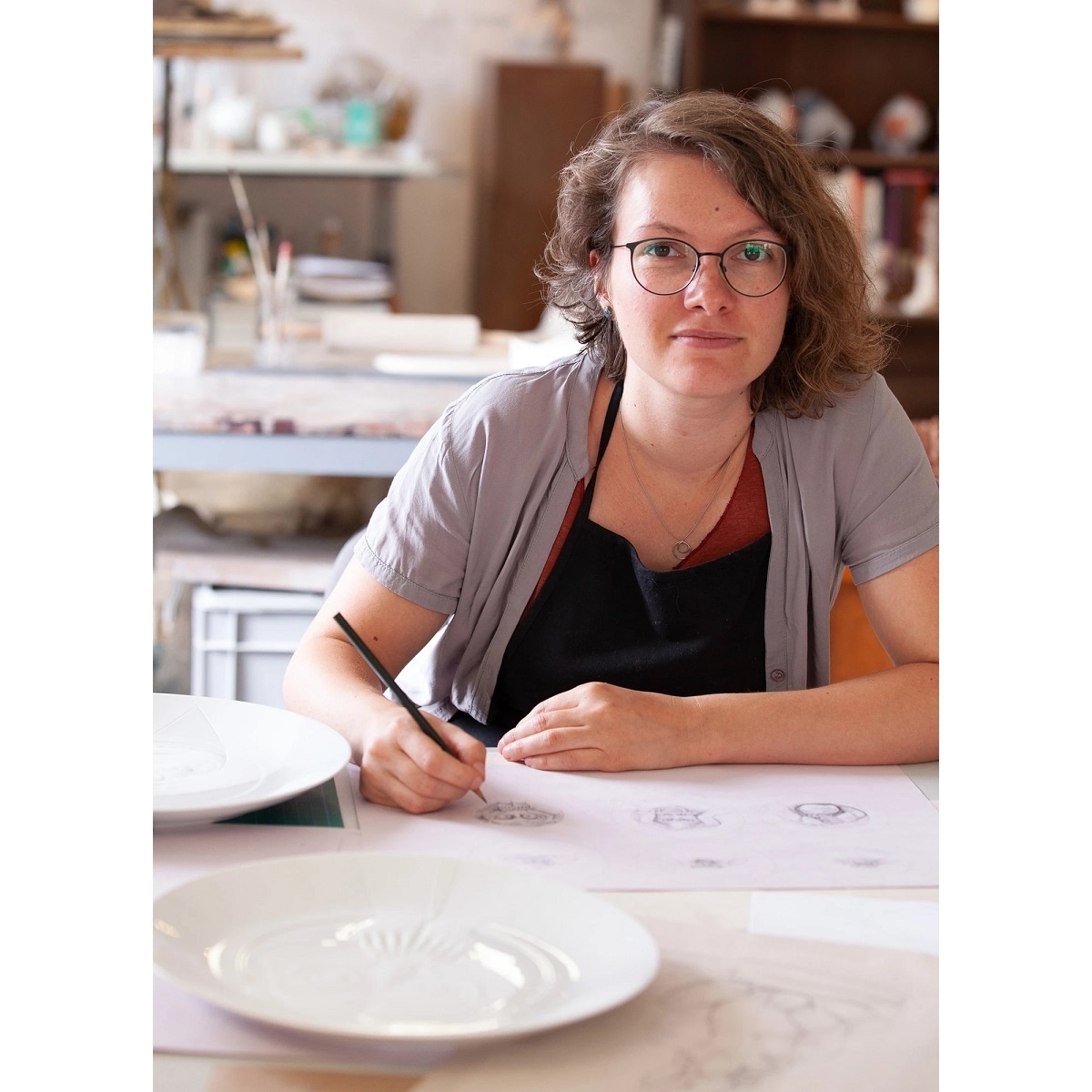 マイセン ミニ干支人形 巳 (ヘビ/コイン) 83647/900300 日本オリジナル