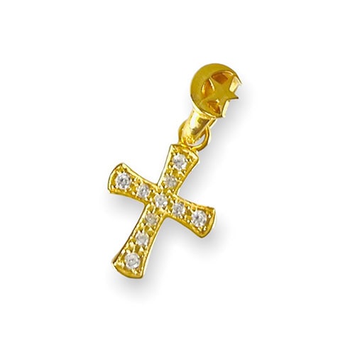 ≪Crescent Luna/クレセントルナ≫CRUZ GOLD/クルス ペンダント GOLD