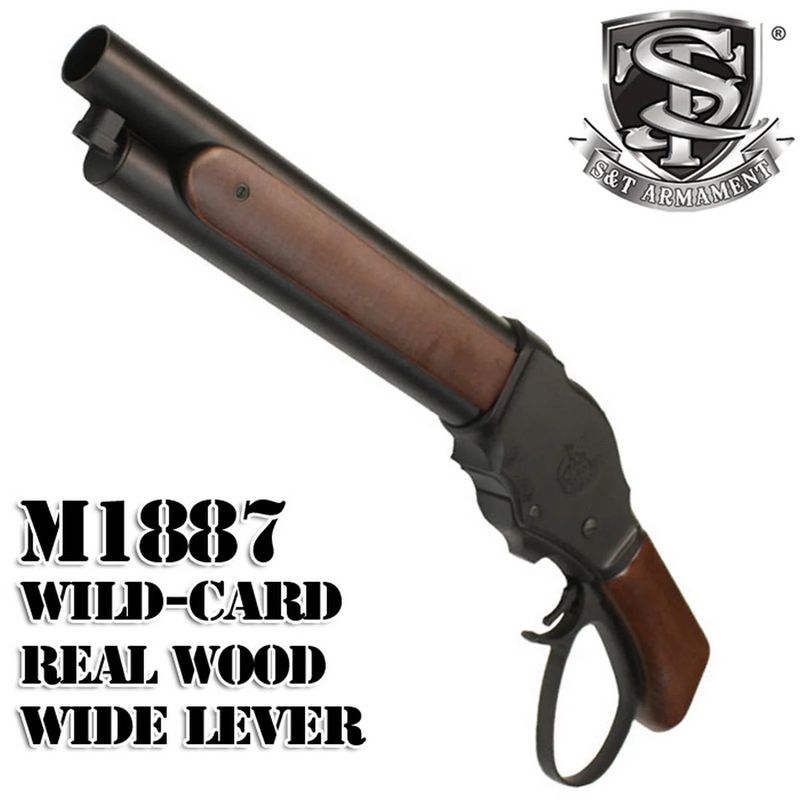 ウィンチェスター M1887タイプ カート式 スポンジショットガン BK/FW