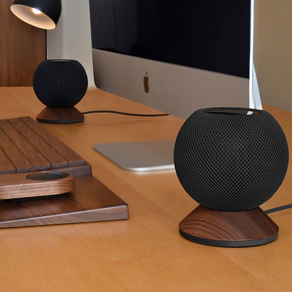 HomePod mini Stand」音楽と暮らしを彩るスマートスピーカー用木製