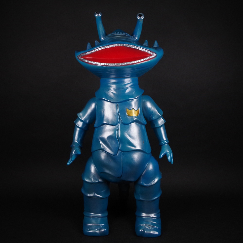 ブルマァク BULLMARK/ソフビ/大カネゴン パールレトロブルー｜墓場の