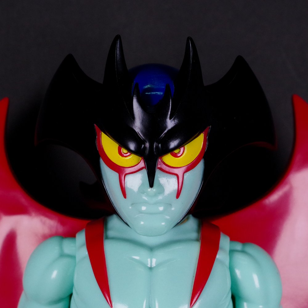 ソフビ/Planet-X プラネットエックス/マスク取れデビルマン/蓄光｜墓場