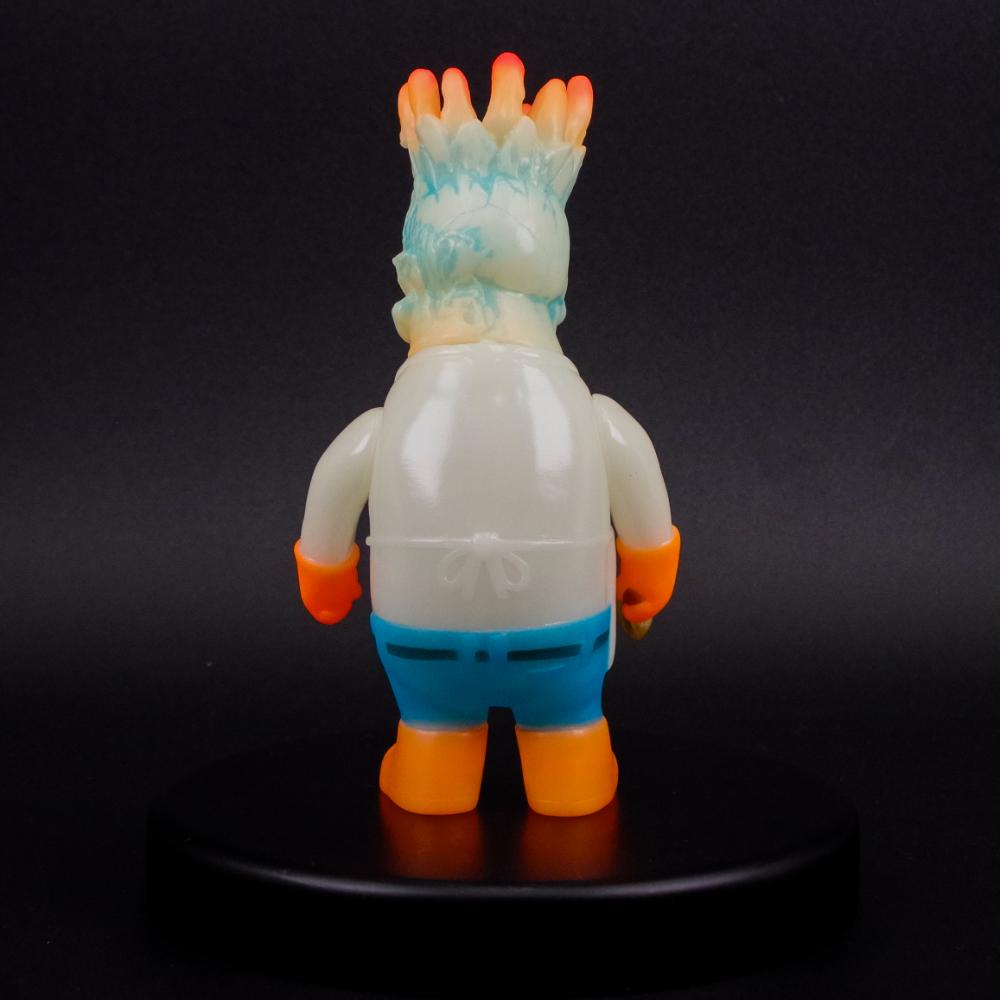 ソフビ/キムラトイ/HEAD SWAP X BUTCHER 薔薇とナイフ/蓄光｜墓場の