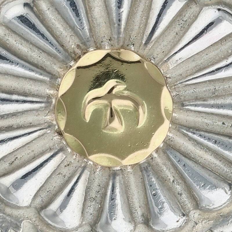 SALE】GC-03/金メタル付きフラワーコンチョ 横向き 【取扱：原宿