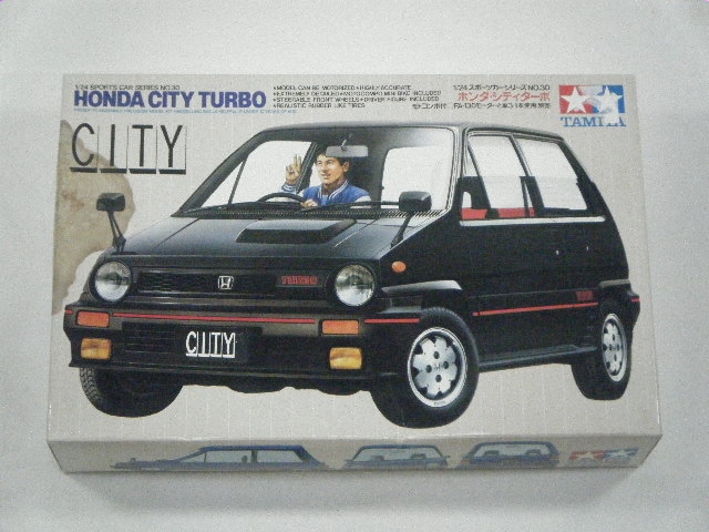 ホンダシティターボ （タミヤ） No30/モトコンポ付き/モーターライズ