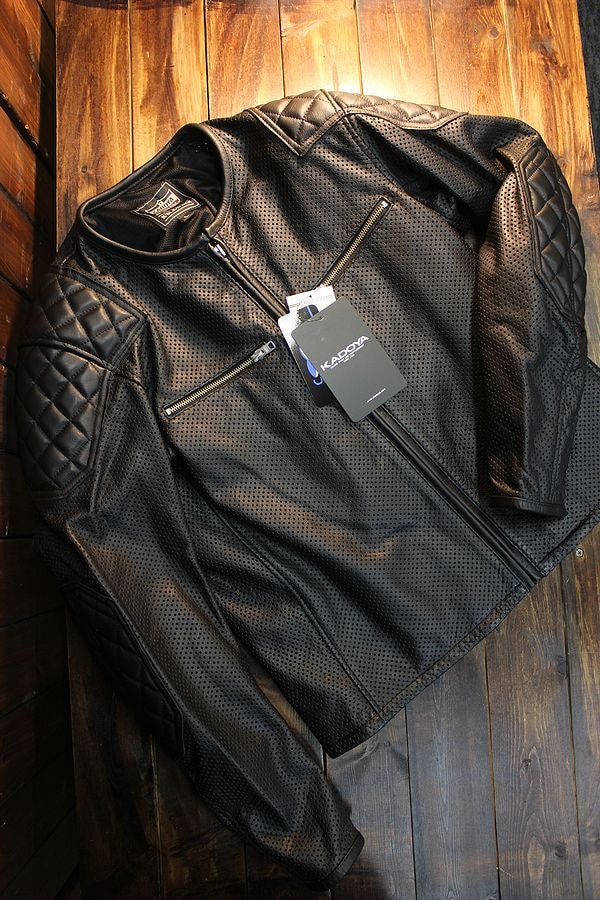 KADOYA(カドヤ) K'S LEATHER PL-EVO パンチングレザーエボ ブラック