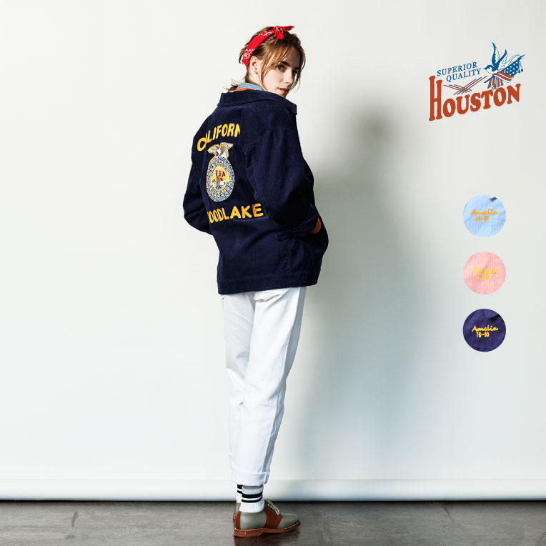 HOUSTON woman / ヒューストン ウーマン 5018W CORDUROY FFA JACKET