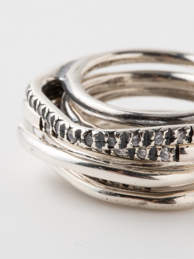 CLASSIC COLLECTION Eva 5連リング（リング）｜H.P.FRANCE公式サイト